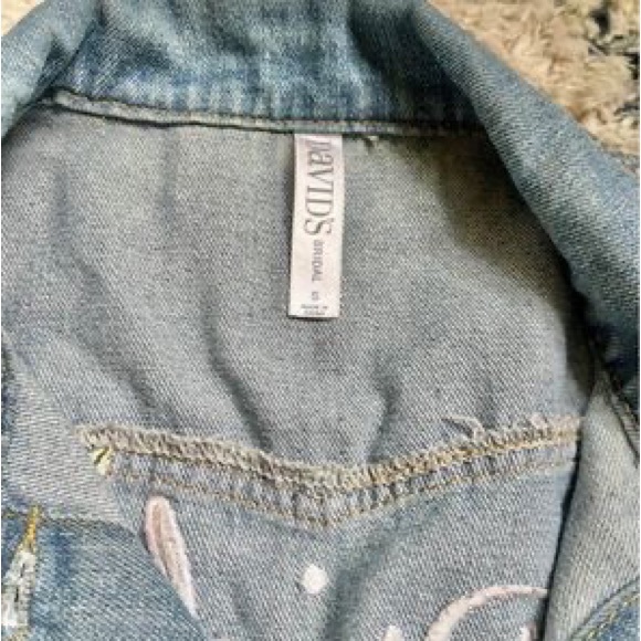 Embroidered Bride Denim Jacket - Picture 3 of 3